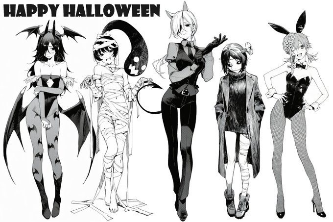 Quanxi and the Four Fiends クァンシ・ロン・ピンツィ・ツギハギ・コスモ #chainsawman #チェンソーマン