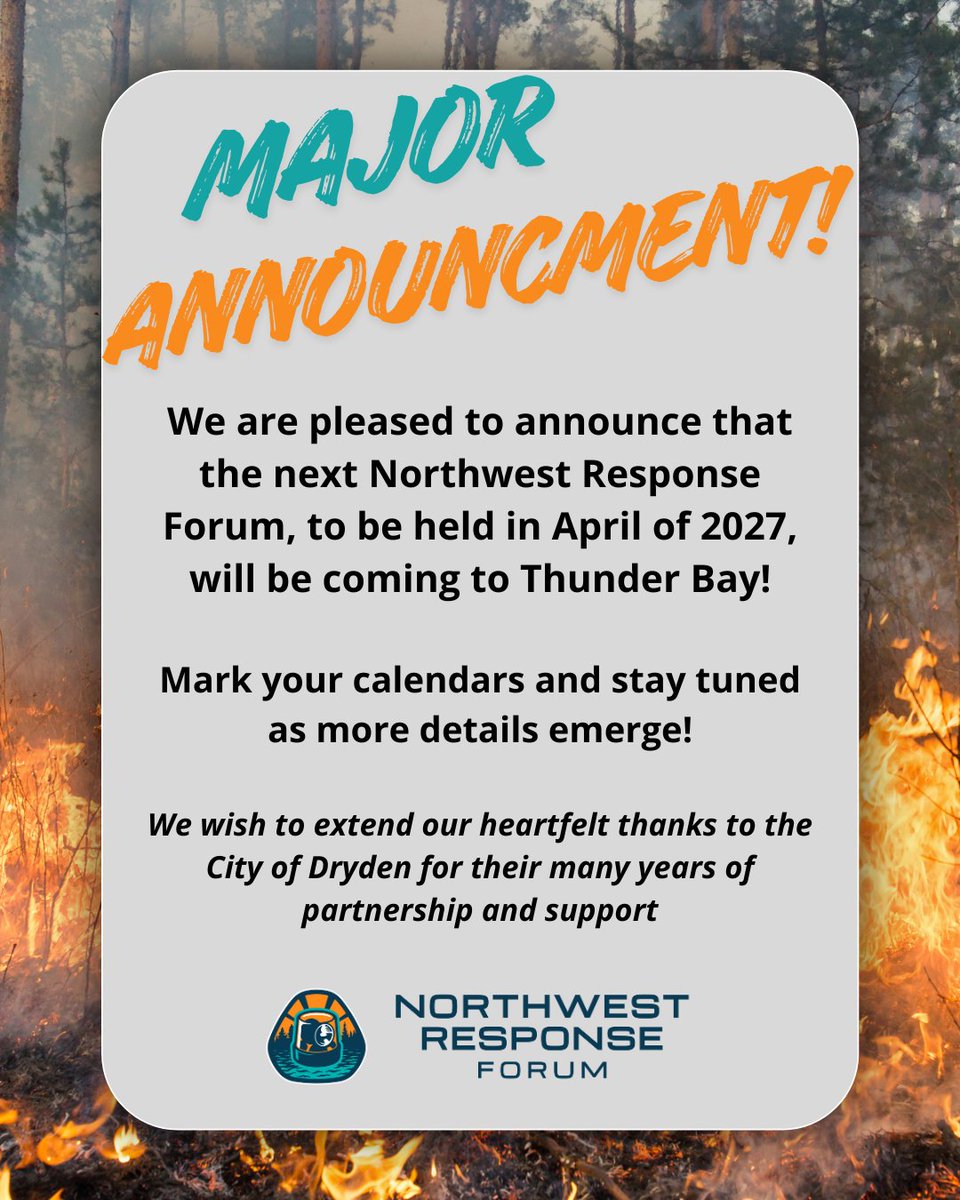 Northwest Response Forum tweet media