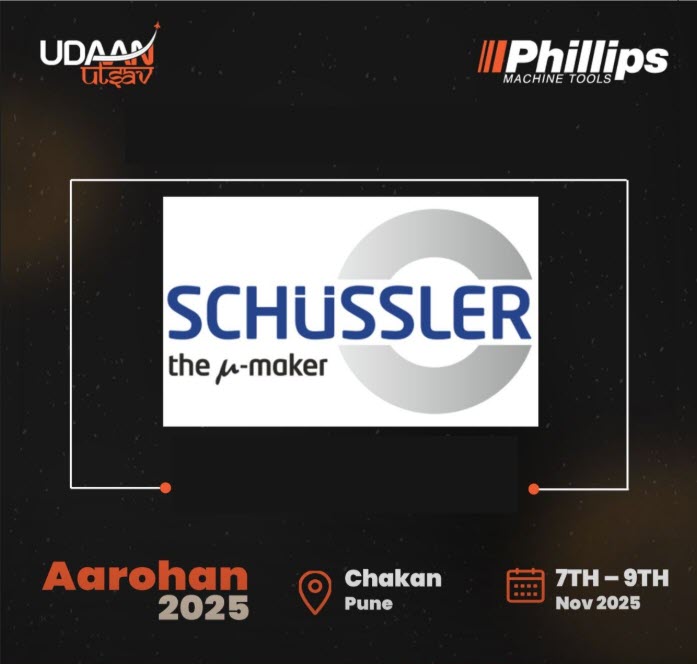 dailycadcam's tweet image. Karl Schüssler to Showcase Precision Tool Holding Innovations at Aarohan 2025, Pune, India dailycadcam.com/karl-schussler…  @PhillipsMach_IN #ManufacturingInnovation #FutureOfManufacturing #TechShowcase #MadeInGermany #GermanEngineering #Schuessler #Aarohan2025 #Pune