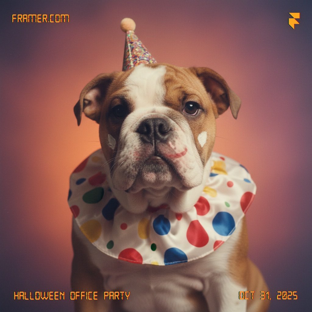 lyndonward's tweet photo. #FramerHalloweenParty https://t.co/dVizNWd8hG
