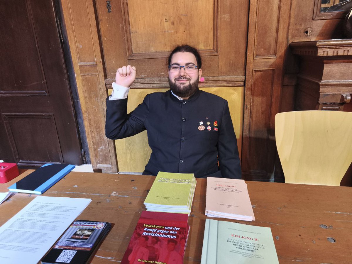 Die KFA Germany ist wieder mit einem Stand bei der Linken Literaturmesse Nürnberg dabei. 

KFA Germany-Vorsitzender Jeremy Bieringer hält einen Vortrag zu Dr. Hudsons Buch "Volkskorea und der Kampf gegen den Revisionismus". Die Buchvorstellung ist um 16 Uhr im Salon (Erdgeschoss)