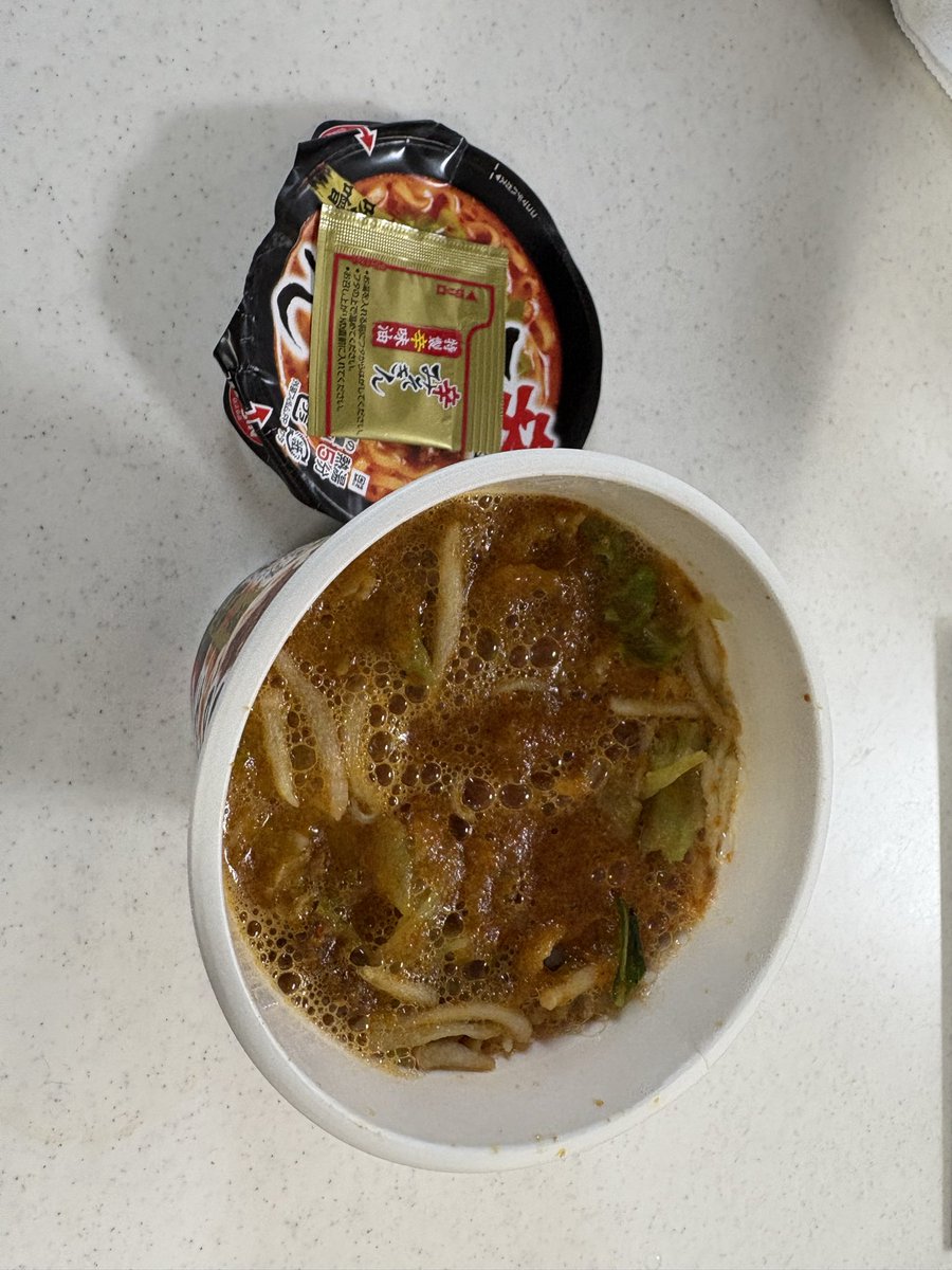 からみそきん
にんにくと、結構辛さは責めてるね😡😡‼️