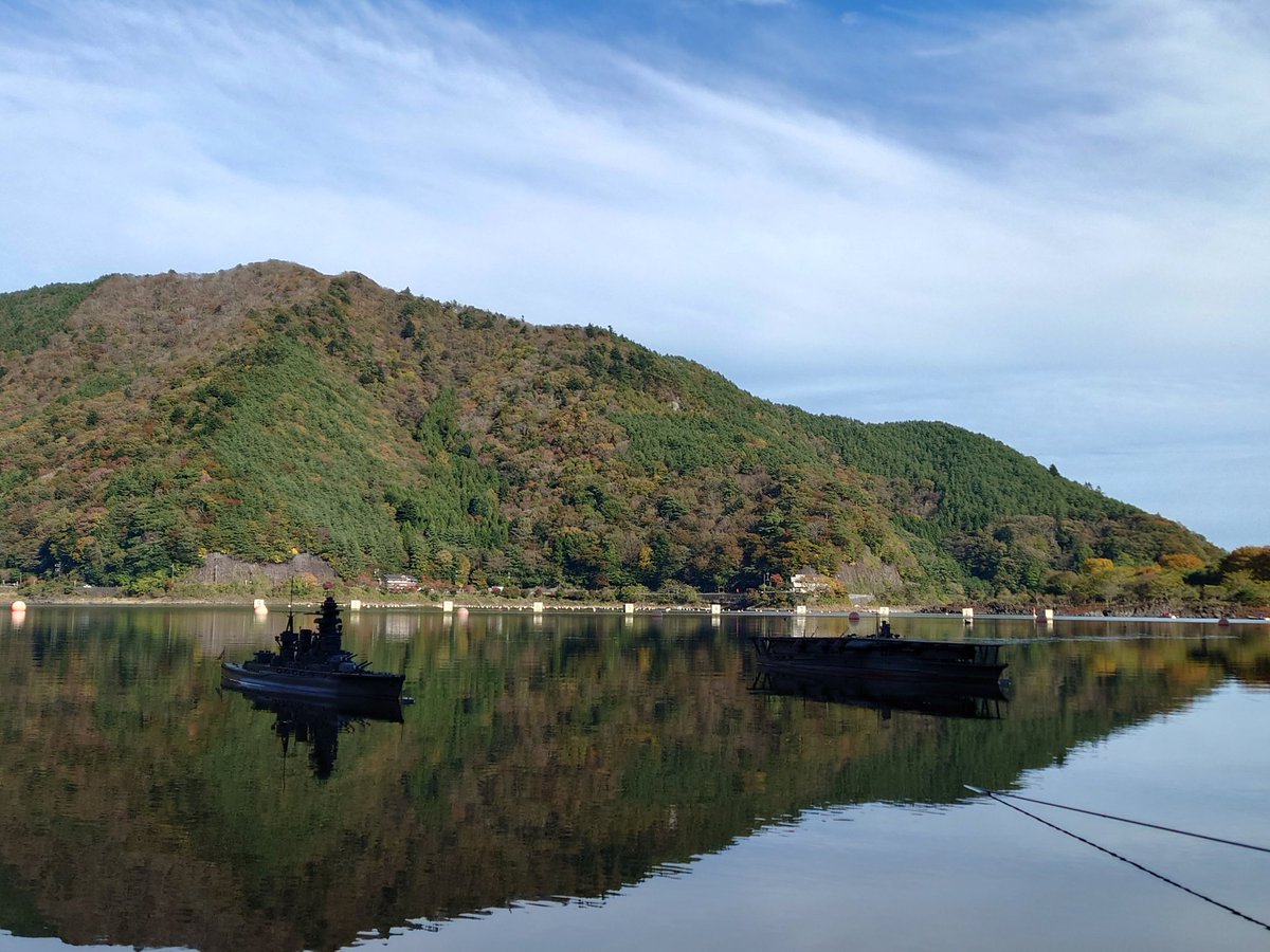 hiten09's tweet photo. 精進湖なう https://t.co/RUNHUgB4lp