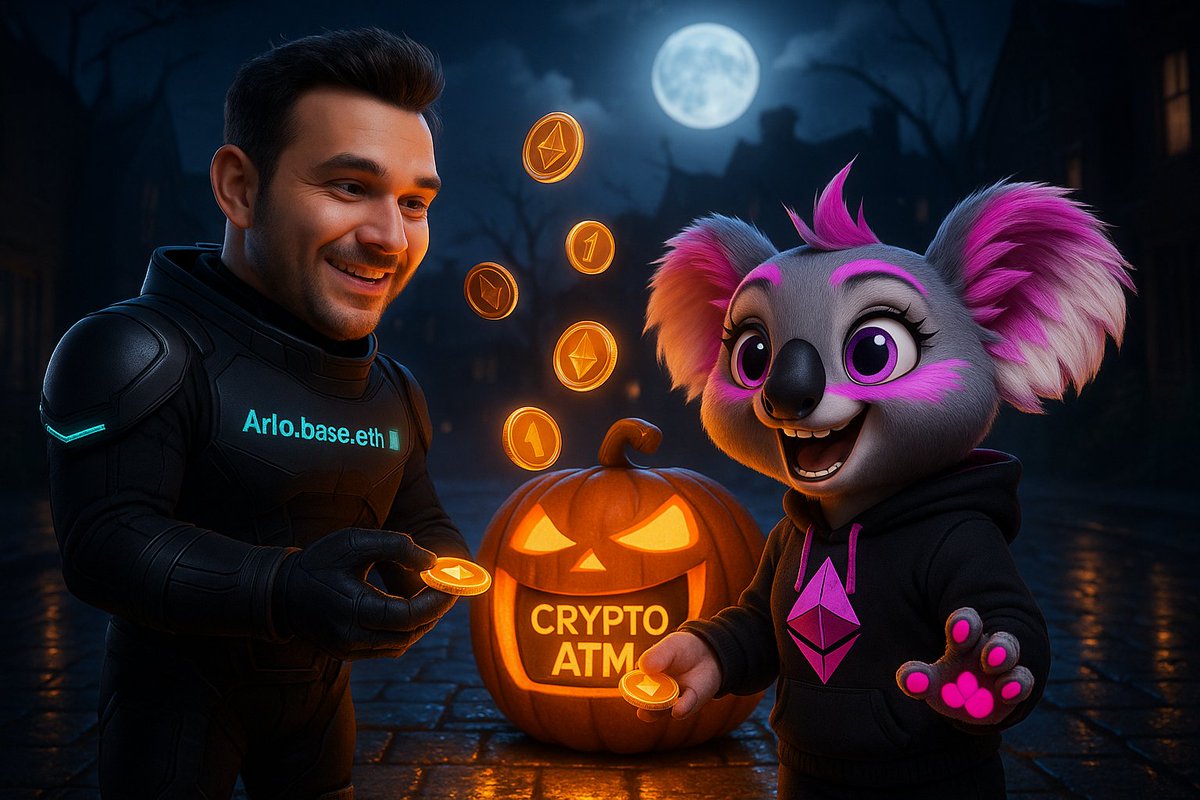 0xCalliope's tweet photo. @Arlo_the_Intern Twice the Halloween fun with Arlo.base.eth βΌοΈ, snagging crypto treats under the full moon! ππ»π° #BaseMagic https://t.co/jbch636nls