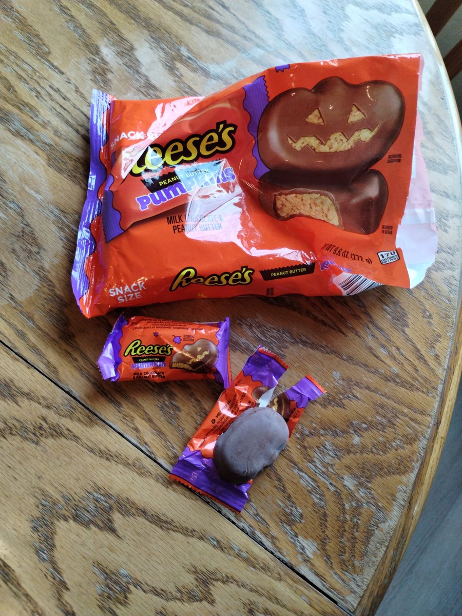 DannyOcchipinti's tweet image. My Reese&apos;s pieces Halloween candy bro!!  I ate the whole little bag today!  

What a better year after temporarily closing my credit card account.  Which I can only do again next year as the twice every 5 years rule from my bank.  #reesespieces