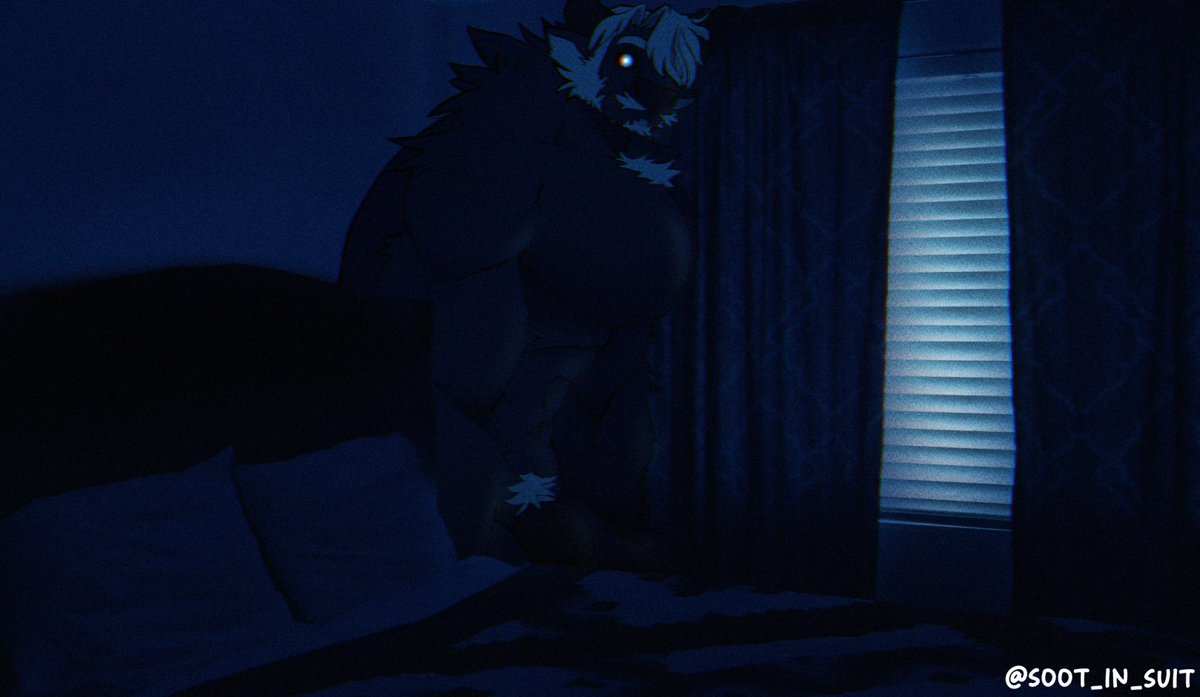 You left the door open... 

( A bit late for Halloween, but it's the thought that counts. )