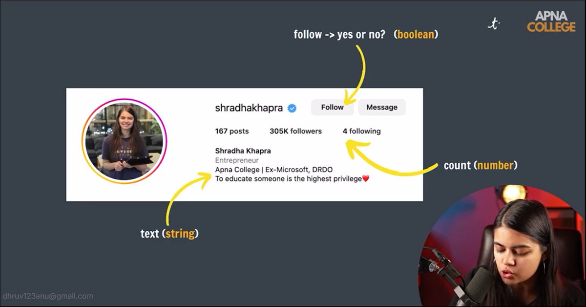 VaibhavNagar03's tweet image. 🚀 Day 17 of #Phase1 #30DaysOfCode 🚀
A light but fresh start today 💻✨
⚡ Began JavaScript —
🖥️ Console basics
🔢 Variables & Data Type basics
Building core JS fundamentals before diving into Web Dev!💪
#JavaScript #WebDevelopment #30DaysOfCode #CodingJourney #LearningInPublic
