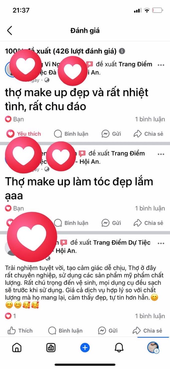 Mỹ nhân ngày xưa thì cũng tới đây là cùng.

Order tone nào là đi tone đó, múa cọ đã cái nư. Các bạn dặn lịch Makeup, lịch cưới lịch học makeup thì dặn Nhung sớm nha.🥰

Hà Nhung Wedding
Trang Điểm Dự Tiệc Đà Nẵng - Hội An
☎️: 0905 818 366