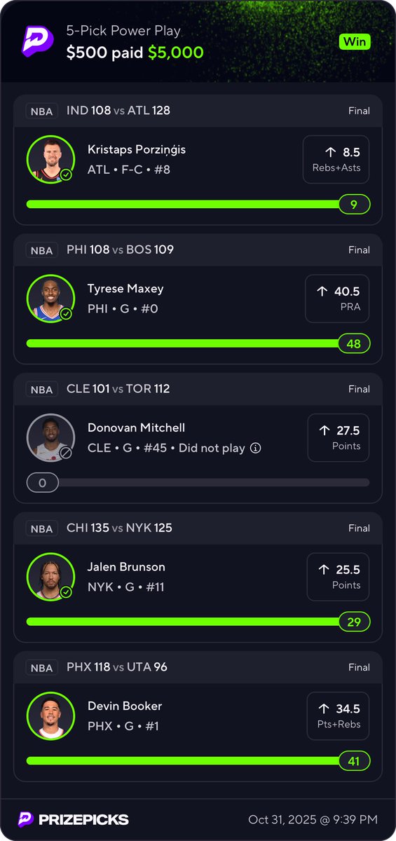 IMGPicks's tweet image. Cash it @ Patreon.com/infinitemoneyg…
#prizepicks #underdogfantasy  #gamblingx #gamblingtwitter