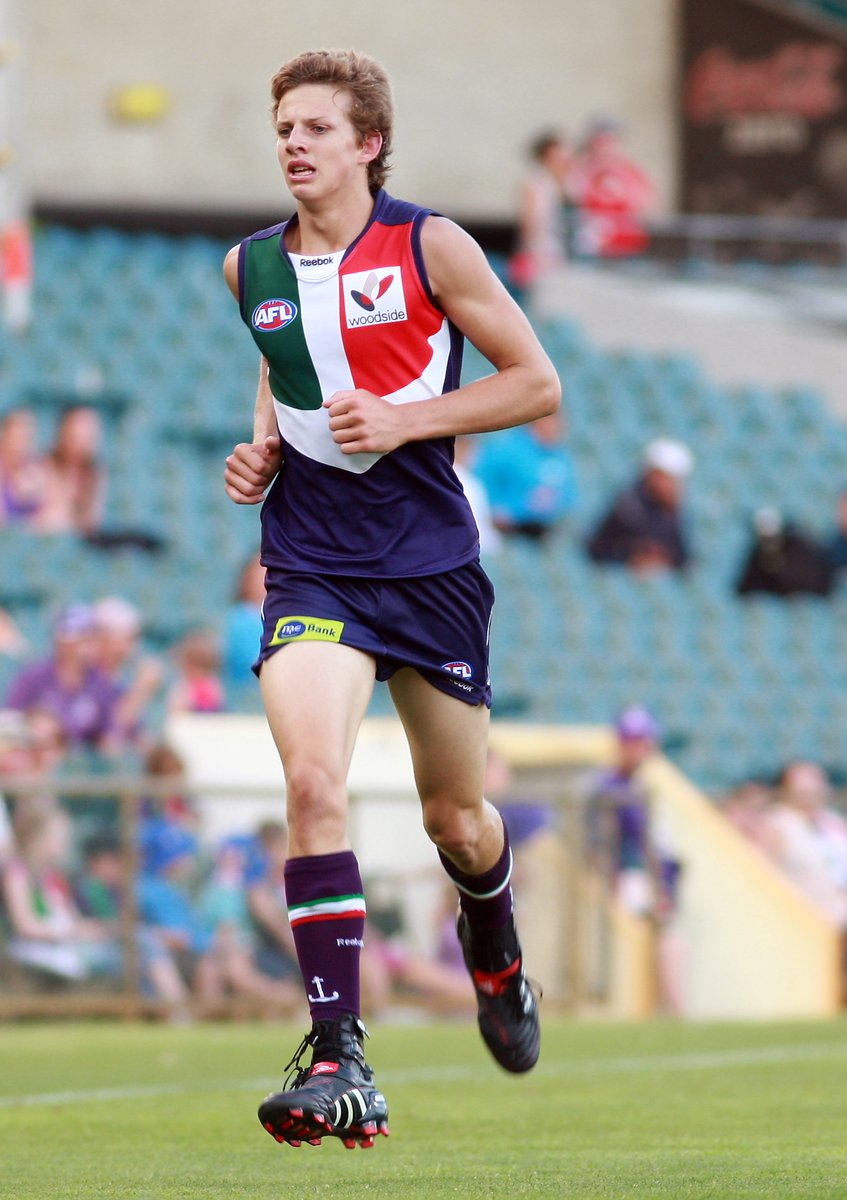 codeaflau's tweet image. Back in 2009, Nat Fyfe was a bit of a surprise choice at pick 20.
Brad Lloyd was the list manager at the time and the recruiting team were very strong on him.
So strong that they had him ranked in their top five players in the country.
FULL STORY ▶️ bit.ly/47sHiZG