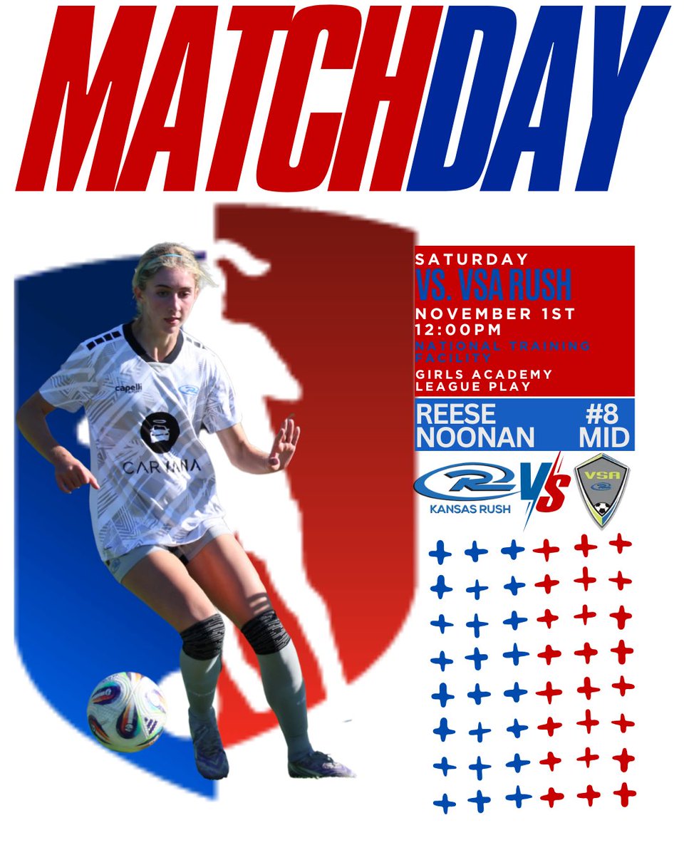 GAMEDAY

Ks Rush GA09 vs. VSA Rush

12:00 pm @ National Training Facility

Kansas City, Kansas 

Girls Academy Midwest Conference
West Division 

<a href="/GAcademyLeague/">Girls Academy</a> <a href="/KSRGirlsAcademy/">Kansas Rush Girls Academy</a> <a href="/KS_RushSoccer/">Kansas Rush Soccer Club</a> <a href="/ImYouthSoccer/">ECNL/GA/Recruiting/College Soccer</a> <a href="/TopDrawerSoccer/">TopDrawerSoccer</a> <a href="/TheSoccerWire/">SoccerWire</a> <a href="/PrepSoccer/">Prep Soccer ⚽️</a>