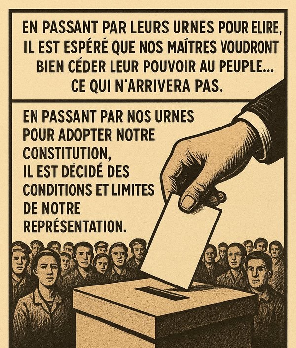 PascalMV's tweet image. Ce n&apos;est quand même pas la même chose que d&apos;espérer et décider.

L&apos;espérance ne doit pas occulter que nous sommes dans un système purement et pleinement représentatif, et ce depuis deux siècles.

Émancipons-nous.

@Sitting_Bull_D @lasouveraine6 @cottin18274 @democratedirect
