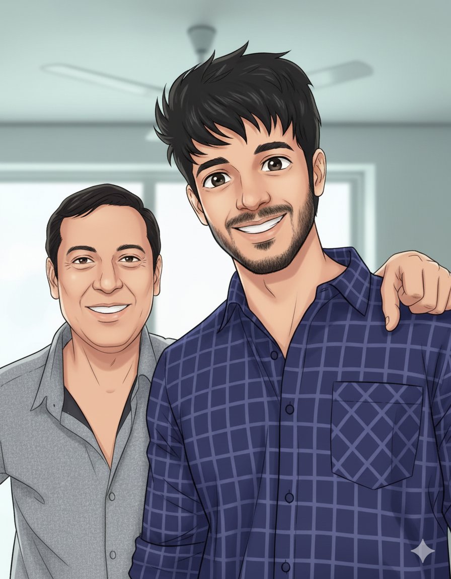 SanketM55502's tweet image. After a long time learning and building projects, finally got some time to meet Dad ❤️ #WebDeveloper #FamilyTime