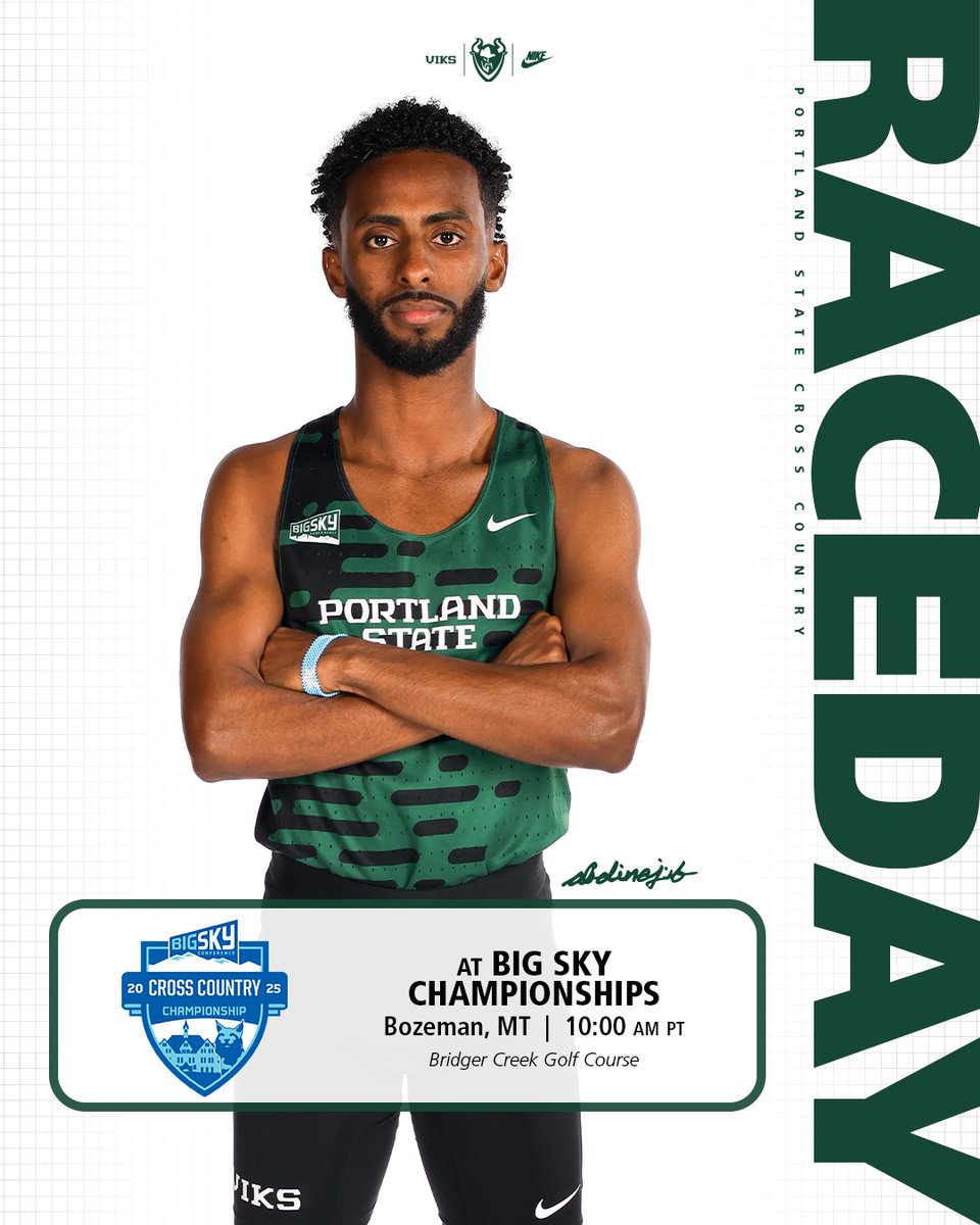 Race strategy #1: Compete
Race strategy #2: Compete
Race strategy #3: Compete

👟: Big Sky Championships
📍: Bozeman, Mont. (Bridger Creek Golf Course)
⏰: W5k: 10am PT / 11am MT; M8k: 10:35am PT / 11:35am MT
⏱️: Live.CompetitiveTiming.com
📺: ESPN+

#GoViks | #DefendTheShip