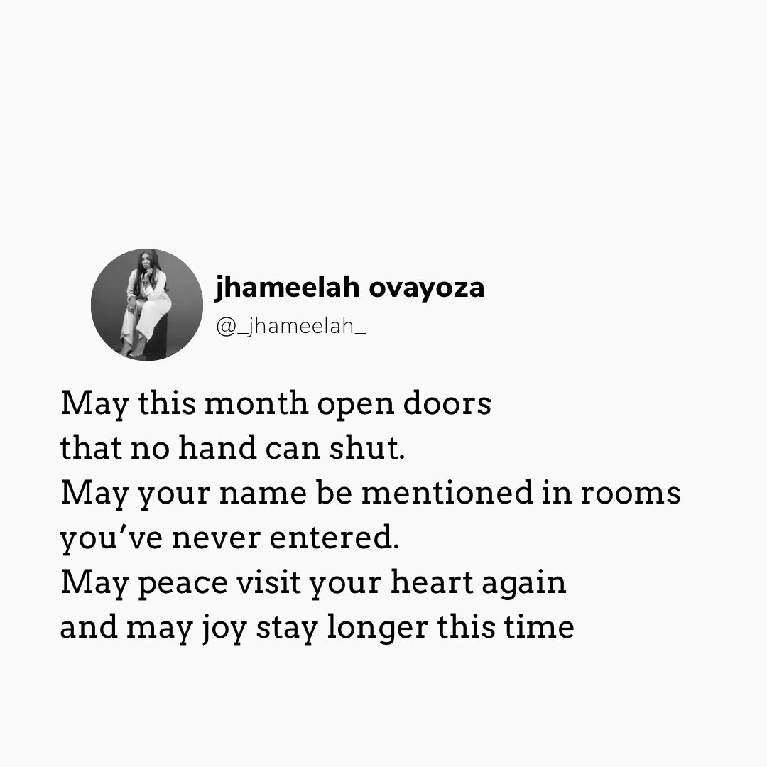 _Ahmeelah's tweet photo. Dear Girl Child,
You’ve waited, prayed, and hoped, now it’s your turn to bloom.
November will favor you beyond measure. 

Follow @_Ahmeelah for daily doses of strength, healing &amp; power 

#DearGirlChild #NewMonthPrayer #NovemberBlessings #GirlChildMovement #FaithOverFear https://t.co/rVHSMQaUnE
