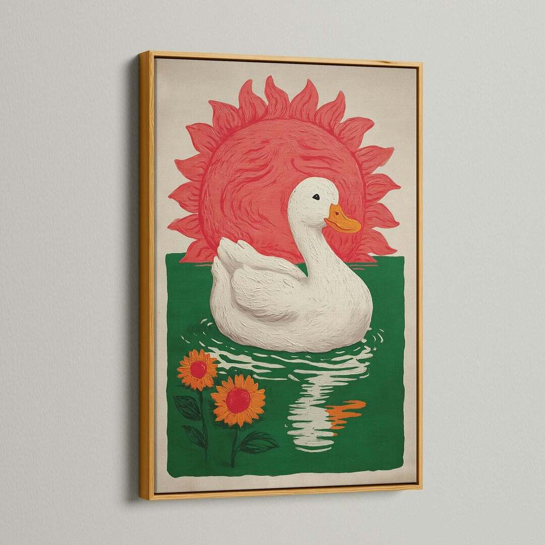 Artoholicas's tweet image. Boho Duck Canvas Print - Orange Sunflower &amp;amp; Sun Wall Art, Emerald Green Pond Decor for ...
artoholica.com/en-gb/products…
#BohoArt #DuckCanvasPrint #WallArt #SunflowerDecor #EmeraldGreen #PondDecor #FolkArt #HomeDecor #DiningRoomArt #NatureInspired