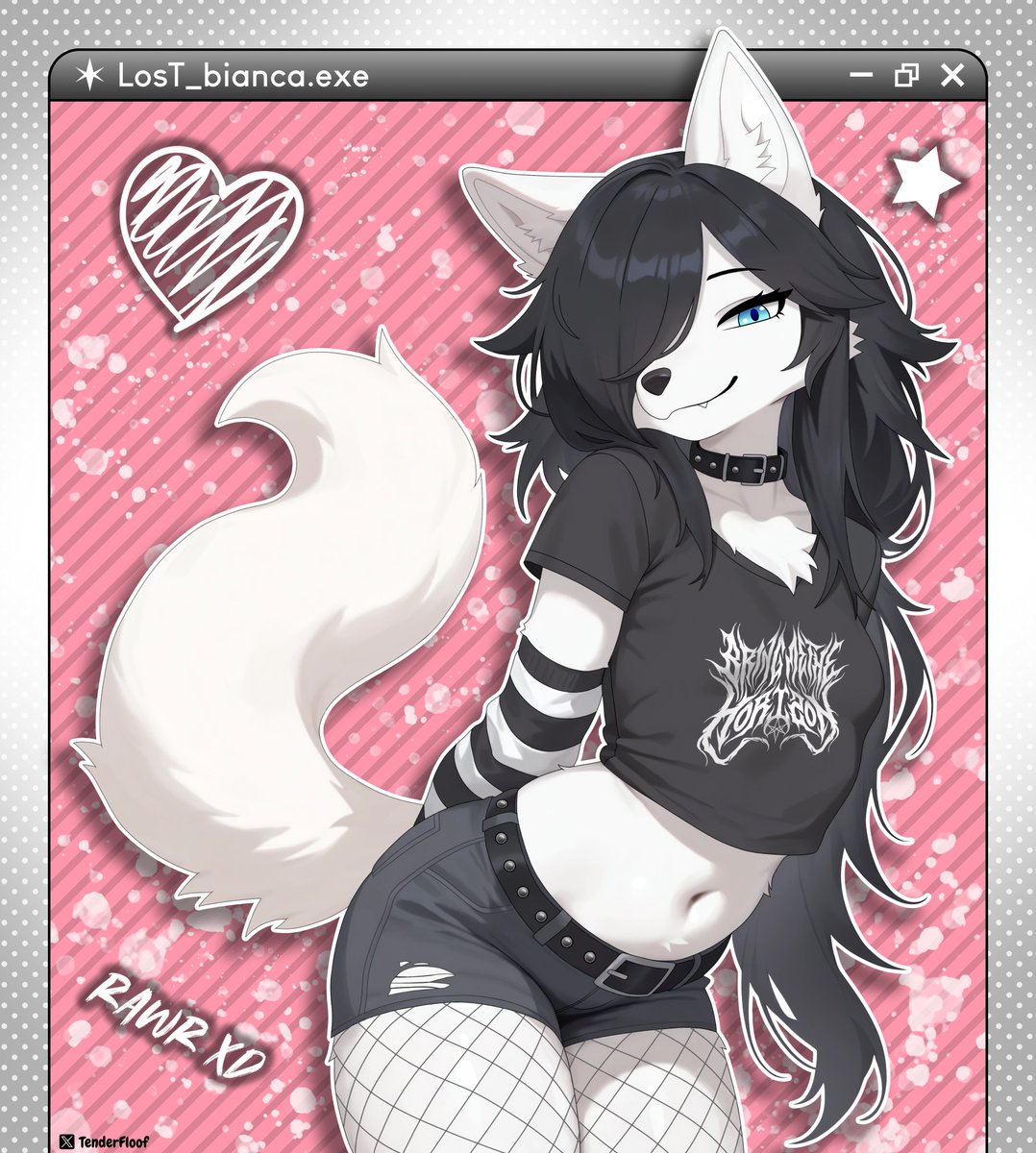 TenderFloof's tweet image. flirtatious