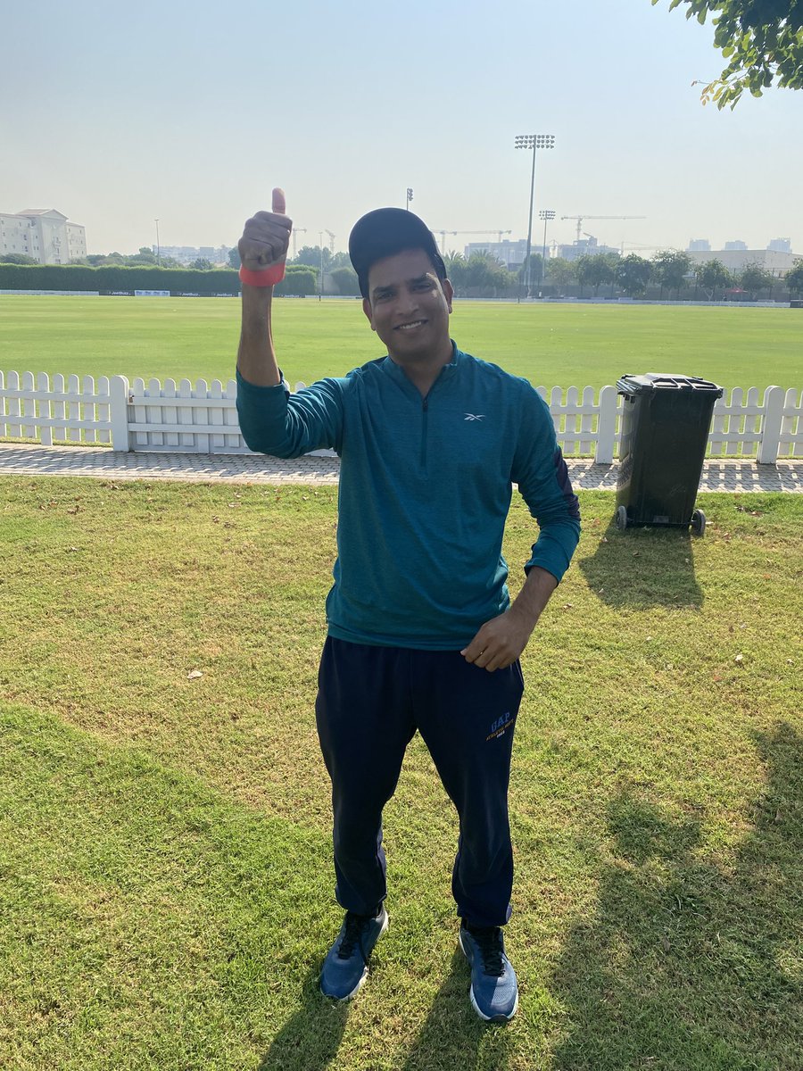 Supporters are being admitted to Nepal v USA at ICC Academy for today’s ODI, but will be capped at 100. Better than the total lockout for the game two days ago, but still … 

Here’s the first through the doors