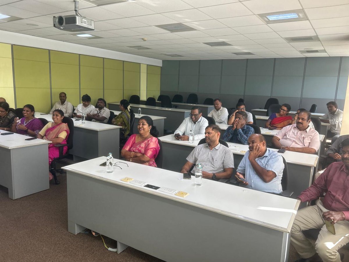 STPIChennai's tweet photo. In observance of #VigilanceAwarenessWeek2025, a quiz program was organized at STPI-Chennai on 31st October 2025. All the staffs actively participated in the event.
#VigilanceWeek https://t.co/G68v0Lf3Dy