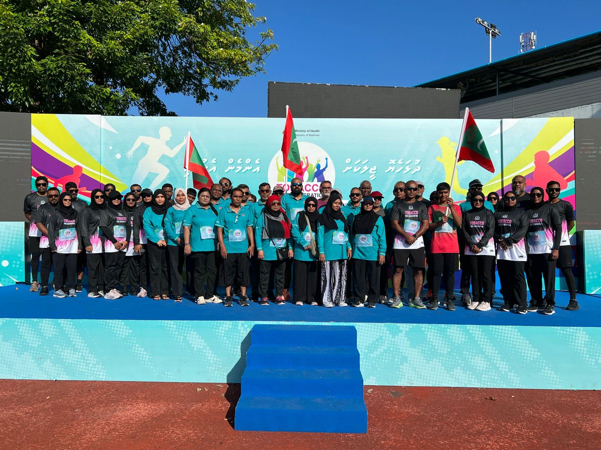 Highlights of the 24-Hour Torch Run in Male' City.