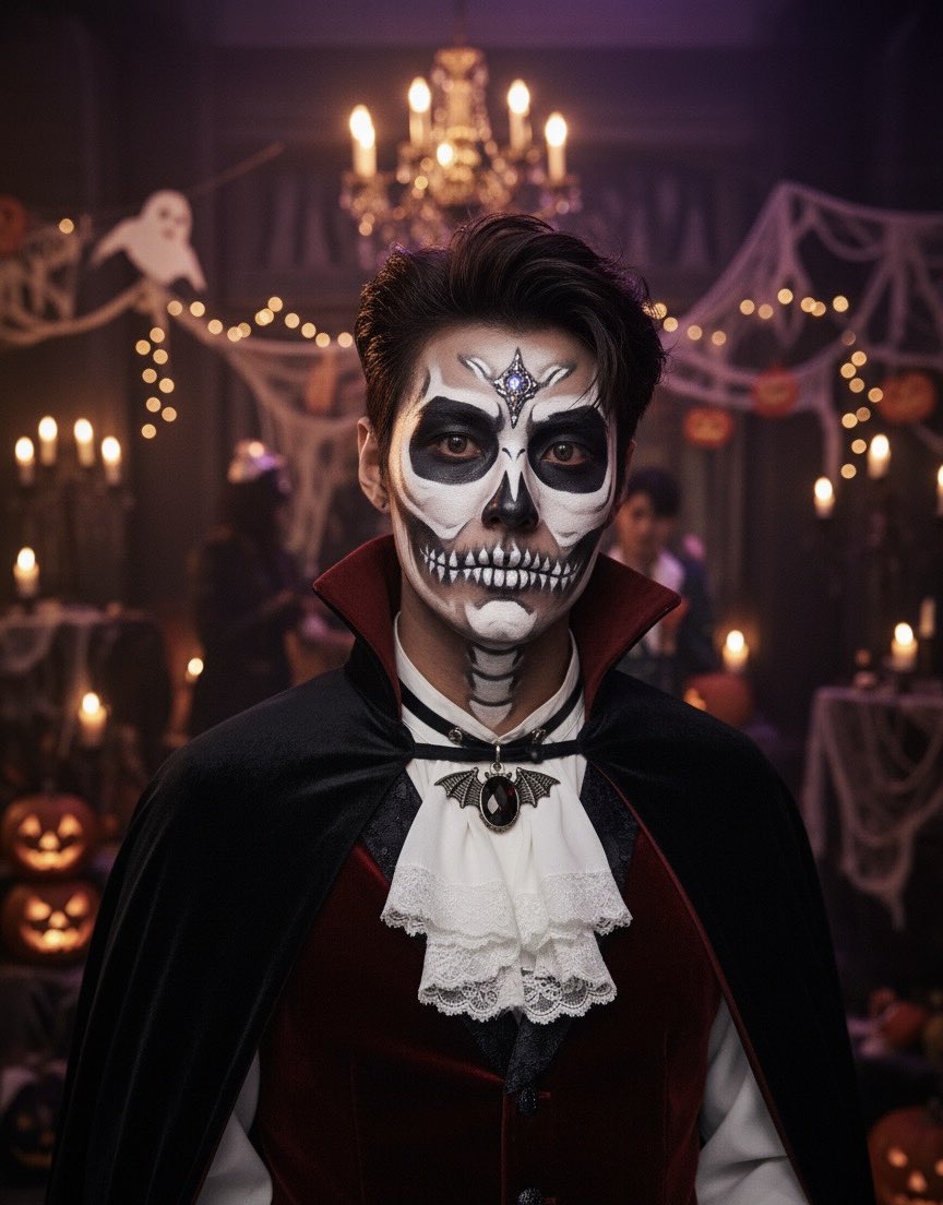 Saint_sup's tweet photo. Happy Holloween #Saint_sup #MingEr https://t.co/3SRiC1ZqIh
