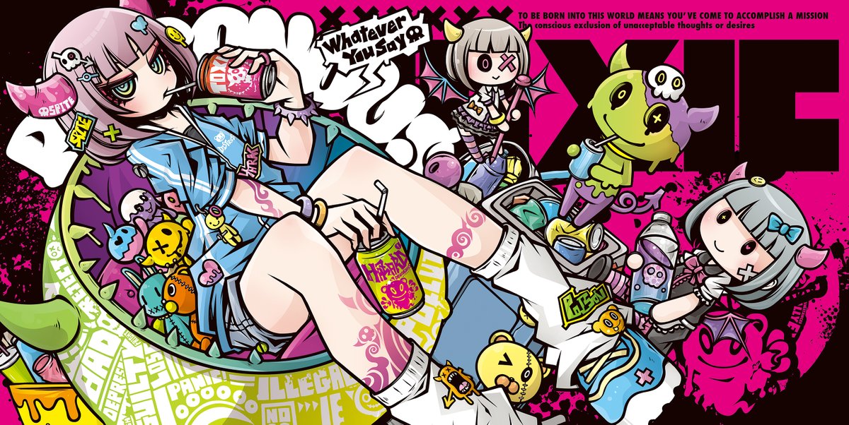 X-CUTEなガールズイラストの 様々なグッズ・アパレル・新作画集を販売