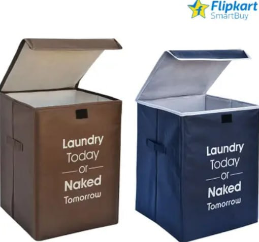 GrabOnIn's tweet image. 🧺 Keep your space tidy in style 💙🤎
Grab the Flipkart SmartBuy 75L Laundry Basket just @ ₹302 😍✨
Perfect for every home sturdy, spacious &amp;amp; sleek🏡

👉 Shop now: amzn.to/4hBNtzh

#HomeEssentials #FlipkartDeals #LaundryBasket #BudgetBuys #SmartShopping #DealAlert