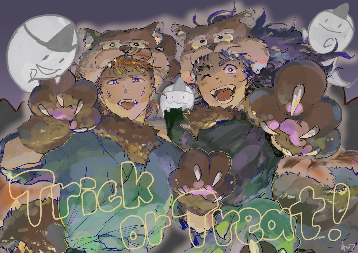 retturagoo's tweet image. ハロウィン6️⃣ろ🐺（大遅刻！）