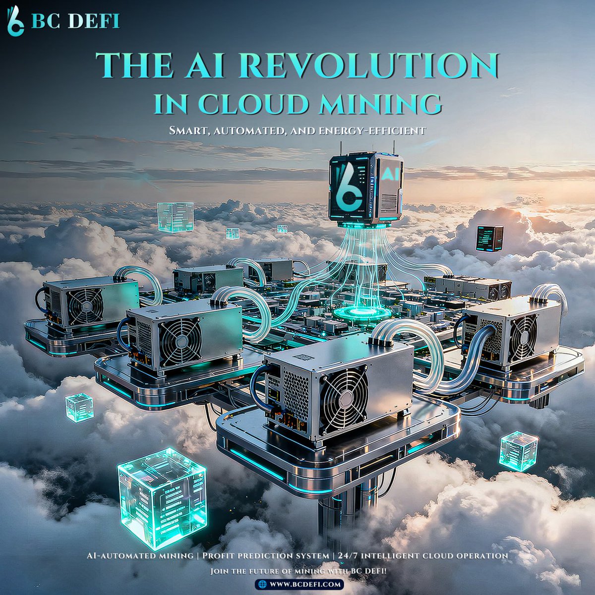 bcdefi2019's tweet image. BC DEFI: The AI Revolution in Cloud Mining
BC DEFI leads a new era of intelligent mining with AI automation, profit prediction, and energy-efficient cloud operations —redefining crypto efficiency.
Start mining smart! 
🌐 bcdefi.com
#BCDEFI #AIMining #CloudMining…