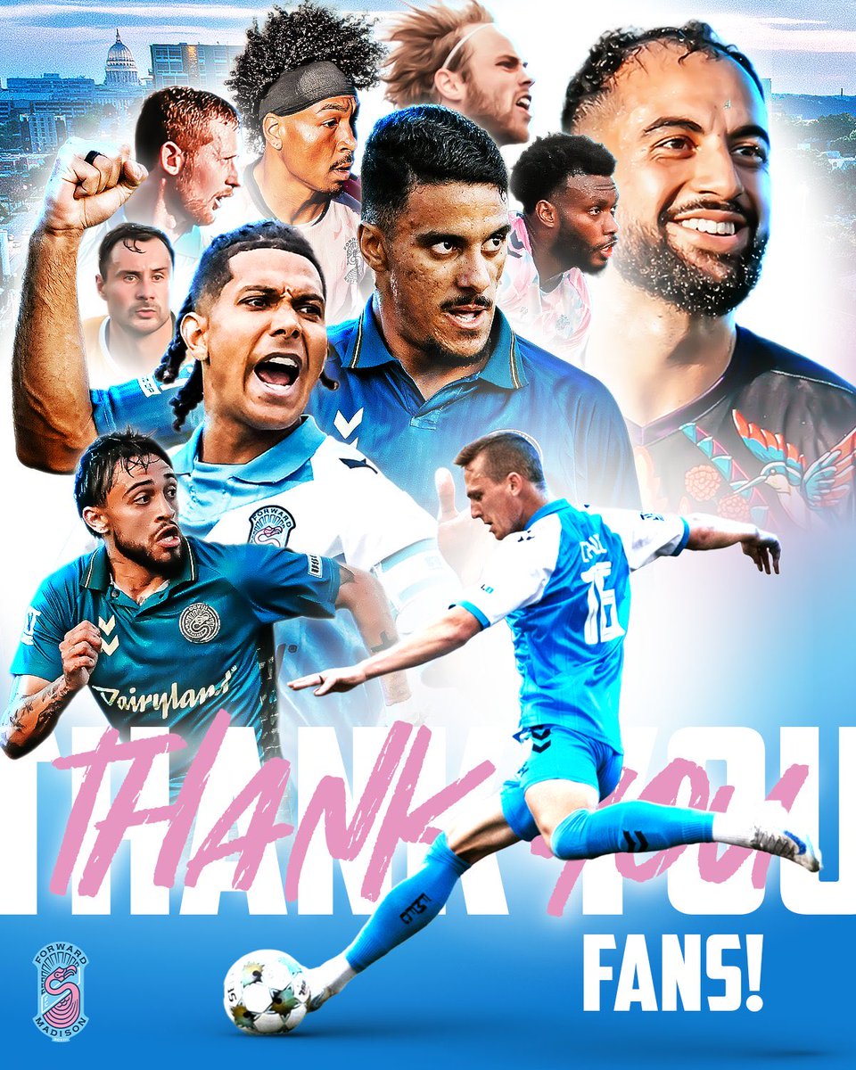ForwrdMadisonFC's tweet image. Thank You So Much For An Amazing 2025 Season Mingo Fans And We Appreciate And Love Ya’ll And We Can’t Wait To See Ya’ll Again At Breese Stevens Field In 2026
