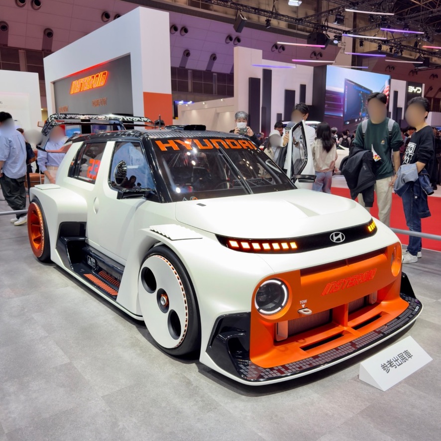 The Hyundai Insteroid Concept is one bizarro-world looking car. #JMS2025 🇯🇵 🚗💨