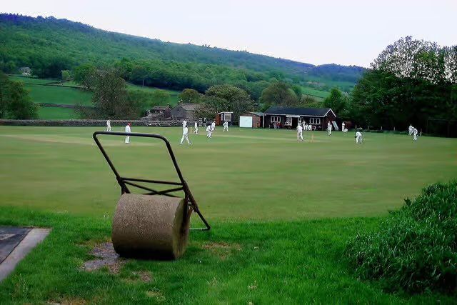 WG_RumblePants's tweet image. Today’s beautiful cricket ground is the home of Glasshouses CC in Yorkshire