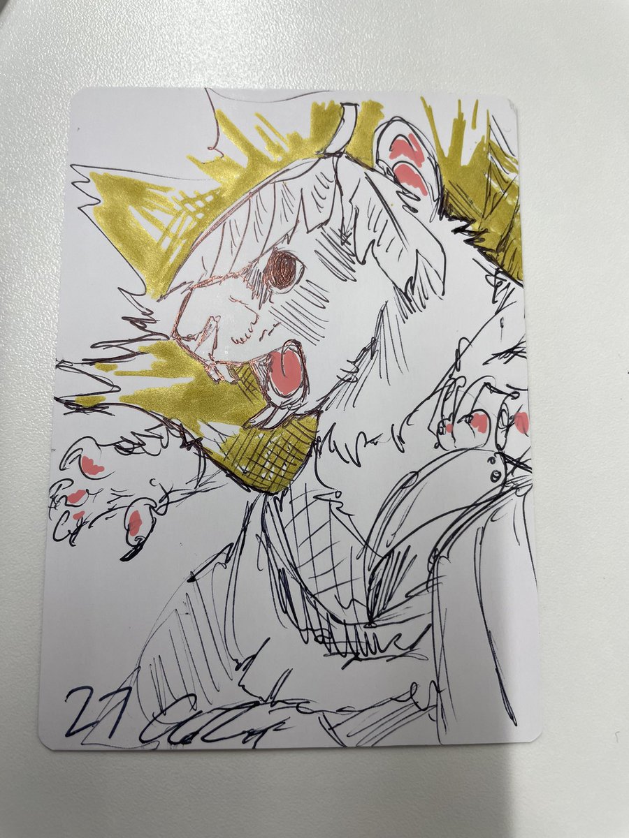 MTG 無常の神 アーティストプルーフ モノクロスケッチ MTG 無常の神