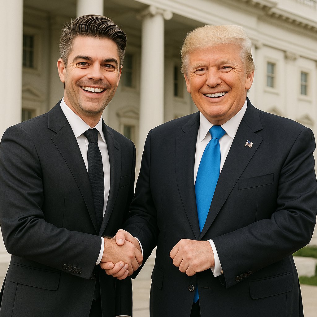 Good morning! 

New partnership for Trump! 

Infinex will now become the official transaction aggregator for the White House