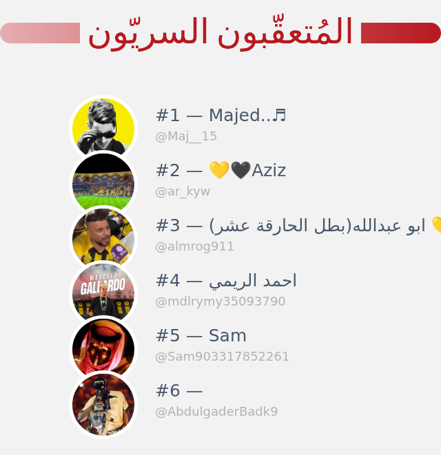 لقد اكتشفت من زار ملفي الشخصي على تويتر!

⠀⬅️ infintytweet.me/secret-stalker…