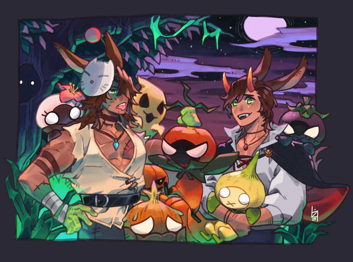 HAPPY HALLOWEEN FROM THE BUNNY BROS!