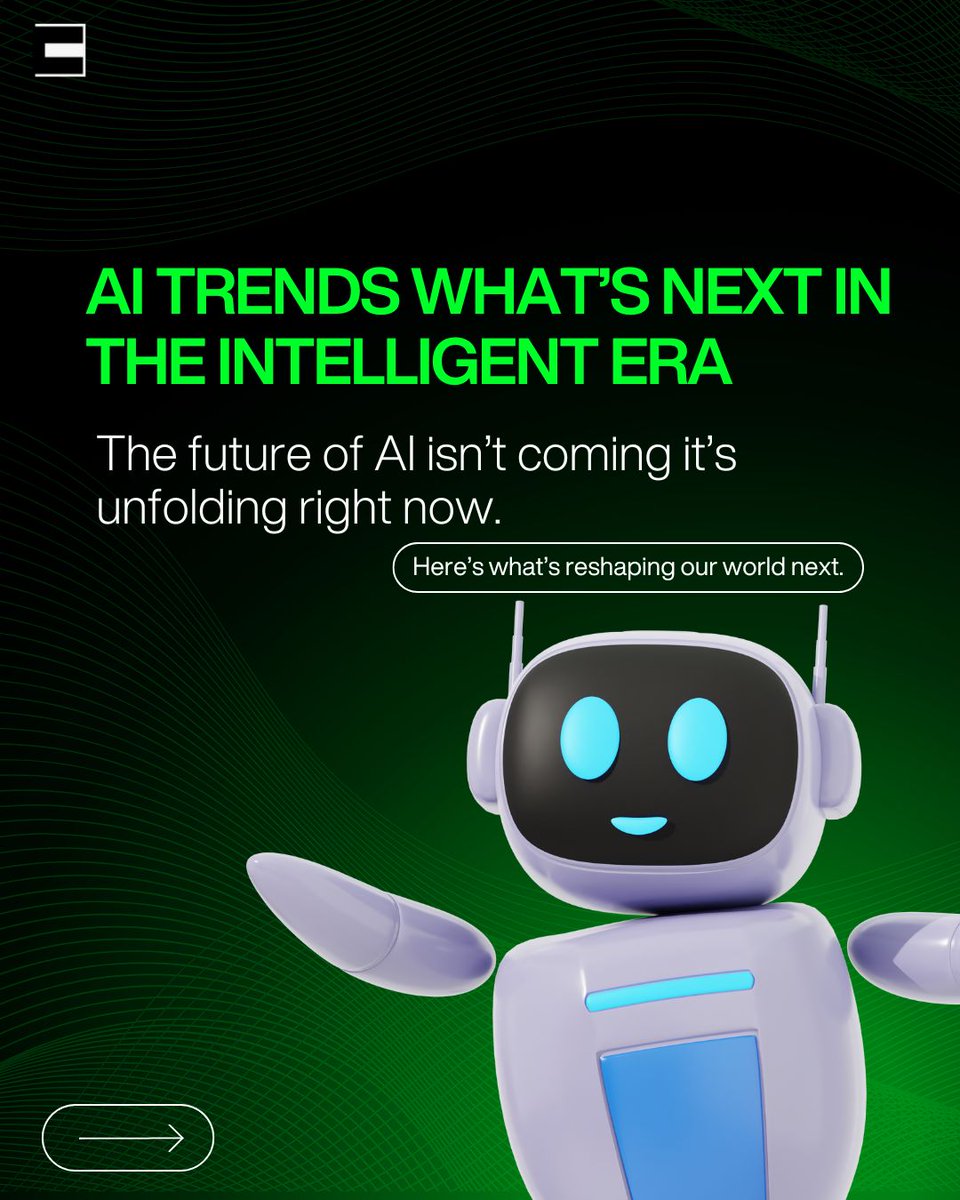wisefolksmedia's tweet image. We’re entering an era where AI doesn’t just assist — it understands, creates, and evolves with us.
From smarter tools to emotional intelligence, the future is no longer science fiction — it’s the next scroll away. 🚀

#AITalks #FutureOfTech #AITrends #NextGenAI #DigitalInnovation…