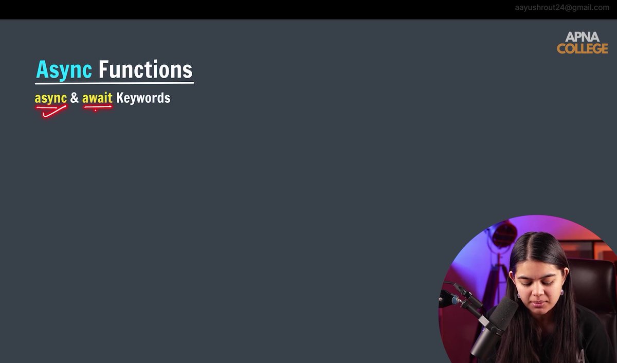 aayuu_24's tweet image. 🚀 #Day72 (#WebDev)
Learned async functions, await keyword, & error handling with await ⚙️💡
Async code now feels clean & smooth! 💻✨
#100DaysOfCode #JavaScript #WebDevelopment #AsyncAwait #CodingJourney