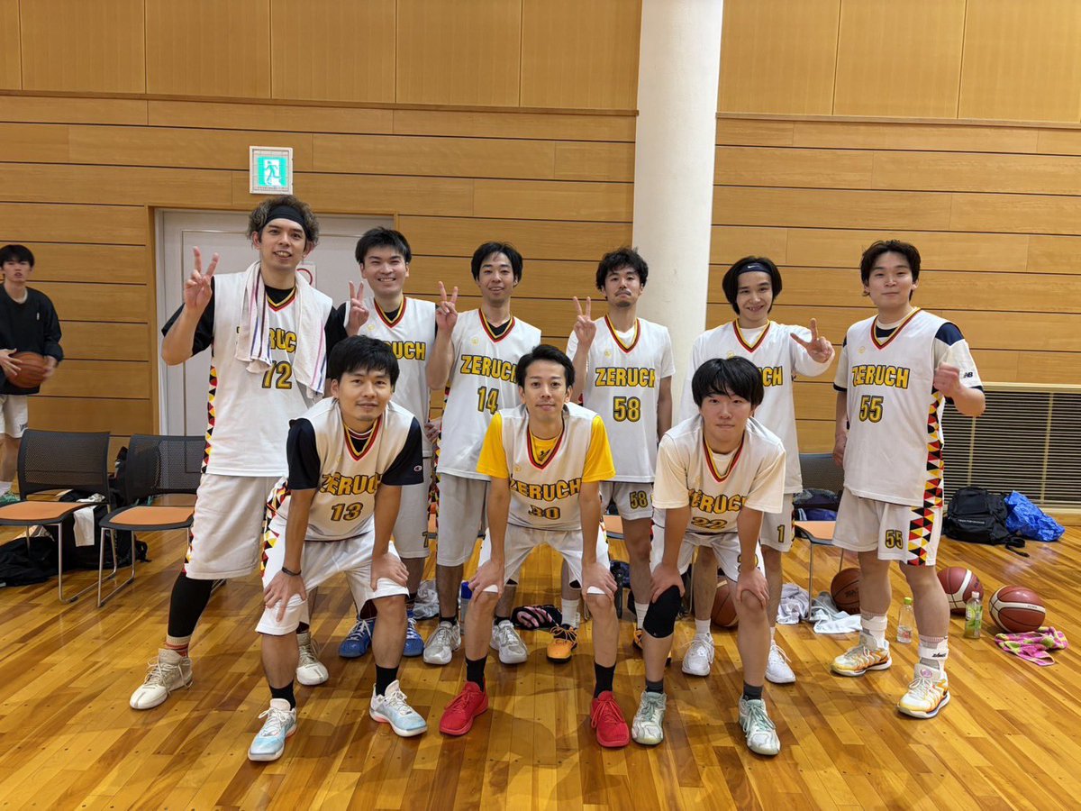 ligatokai's tweet image. 【3部Aリーグ戦】

第1試合終了

ZERUCH 88
ATRACADOR 69

ZERUCHが見事、勝利を収めました！

#リーガ東海試合結果
