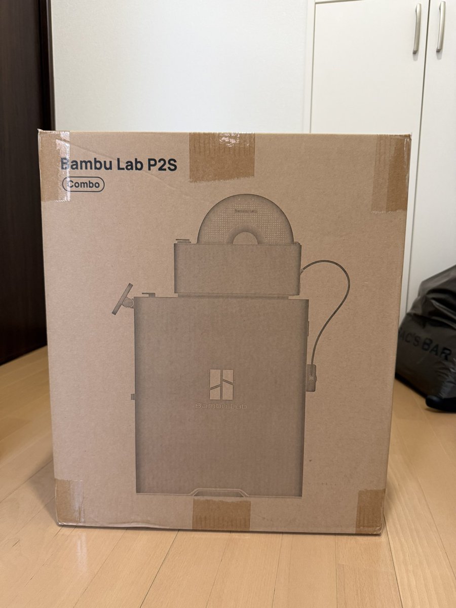 sat_chan_pe's tweet image. キタ！今から開封しますヽ(´▽｀)/
#P2S
#サンステラ
#BambuLab