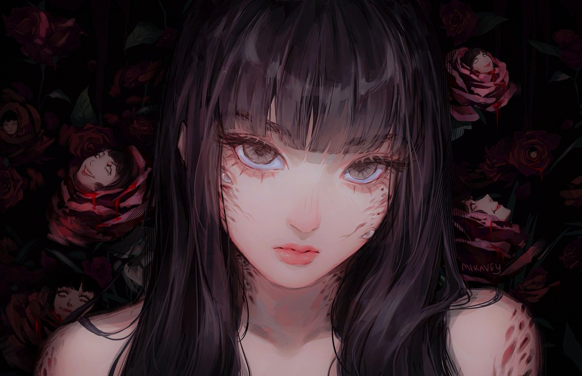 mikavvvi's tweet photo. Kawakami Tomie 🖤
 
#Halloween2025 #Halloween 
#JunjiIto https://t.co/zKZxH6L8jF
