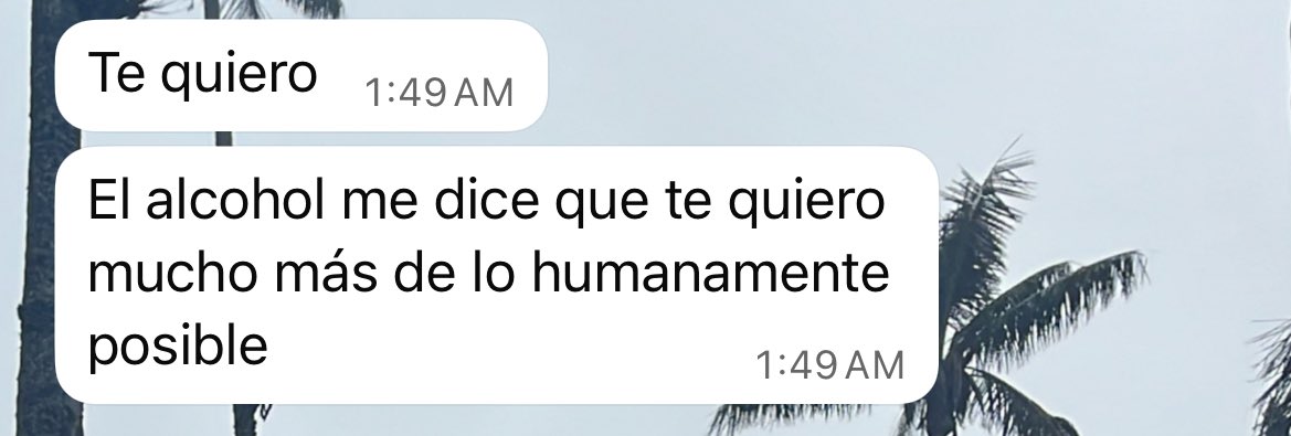Gracias alcohol por