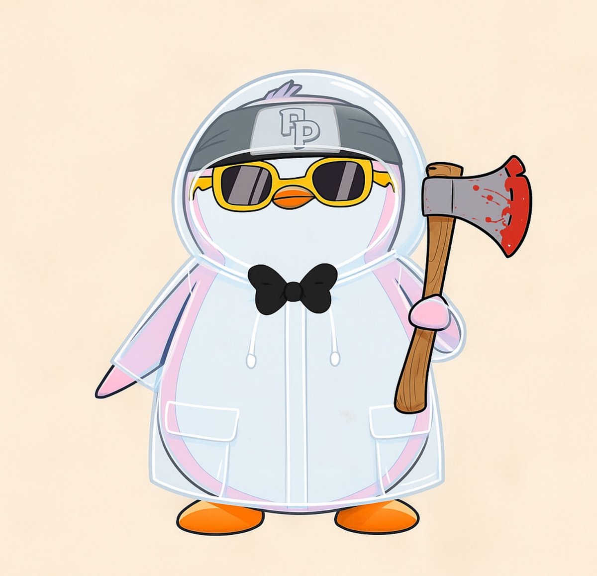 I’m Hip To Be Square! <a href="/pudgypenguins/">Pudgy Penguins</a> Happy Halloween!