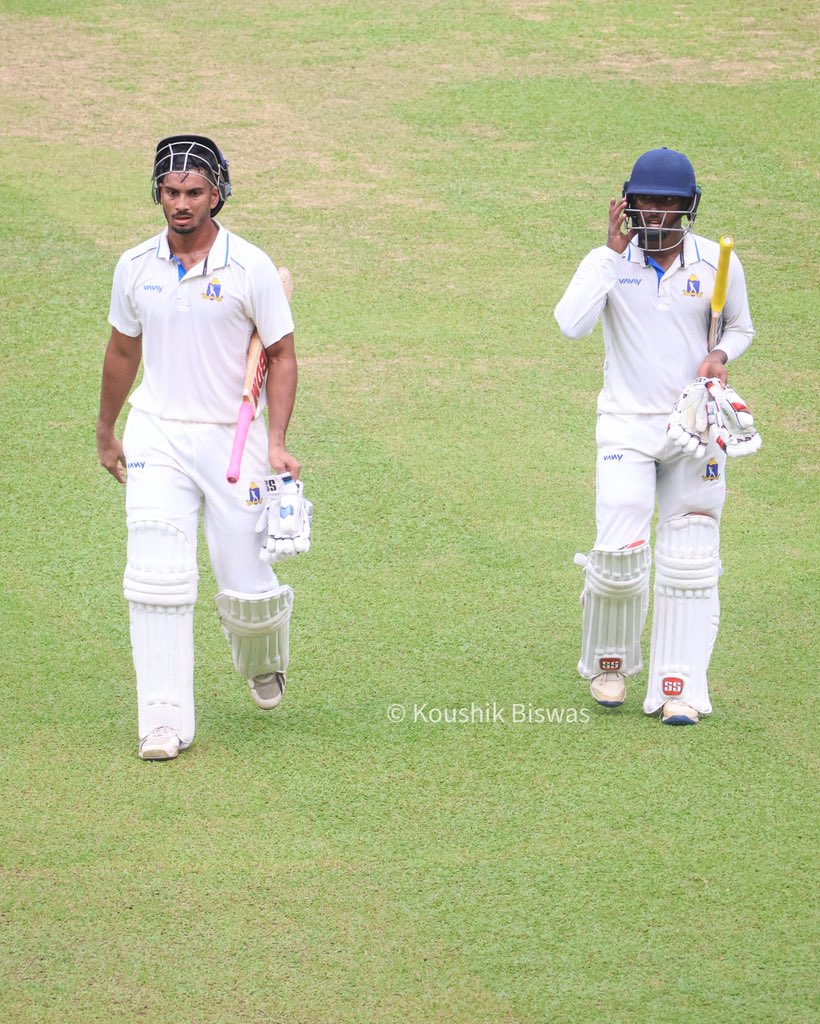 Sudip Gharami and Habib Gandhi  - Tripura vs Bengal, Ranji Trophy 2025-26 LIVE Blog | sportz point