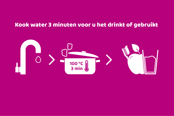 #Kookadvies voor delen van #Utrecht en omgeving. Bij een controle van het drinkwater is er een bacterie gevonden. Daarom raden we aan om het water 3 minuten te koken voor u het drinkt of gebruikt. Vitens.nl/kookadvies
<a href="/GemeenteUtrecht/">Gemeente Utrecht</a> <a href="/gemeentebunnik/">Bunnik</a> <a href="/gemeentedebilt/">De Bilt</a>
