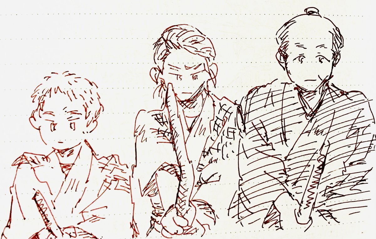 公開生放送ありがとうございました!1時間ばけばけ裏話たくさん聞きながら落書きしてたけど楽しかったなぁ。今週描いたばけばけ絵もついでに^^; #土スタ #ばけばけ 