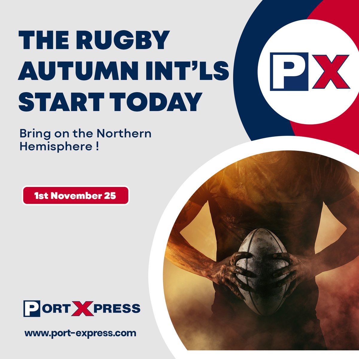 portexpress's tweet image. The Rugby Autumn Internationals Start Today - Bring on the Northern Hemisphere!
port-express.com
#containertransport #freight #logistics #transport #Autumninternationals