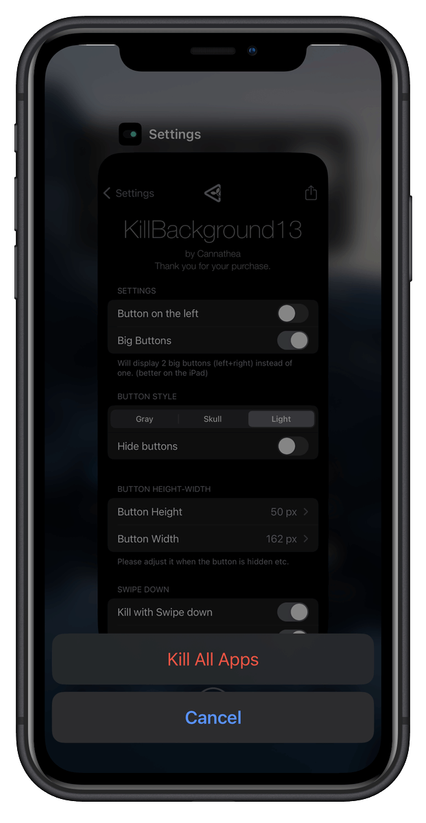 TweakUpdates's tweet image. Updated: KillBackground13 (13 - 18) 1.1.2 [Tweaks]

Kill ba...

Architecture: iOS Rootless
Repository: Havoc #jailbreak

ios-repo-updates.com/repository/hav…