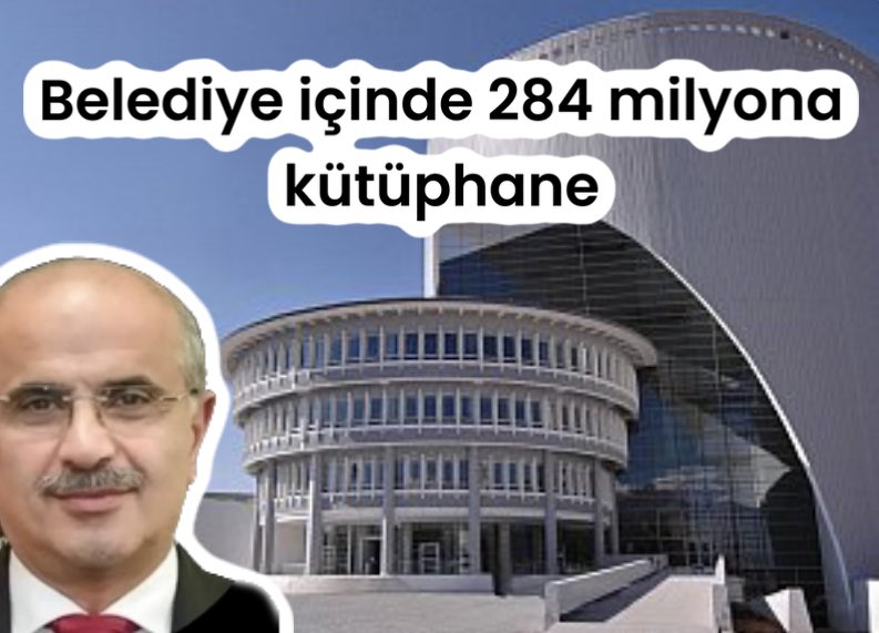 ❌284 MİLYONA BELEDİYE İÇİNDE KÜTÜPHANE ❌

🔘Malatya Büyükşehir belediye binasının içinde kalan boşluğu kütüphaneye dönüştürüyor. Başkan Sami Er’in çoktandır kafasına koyduğu garip bir projesi. 

🔘Ne kadar maliyetle biliyor musunuz, tam tamına 284 milyona. 

🔸Paraya bak