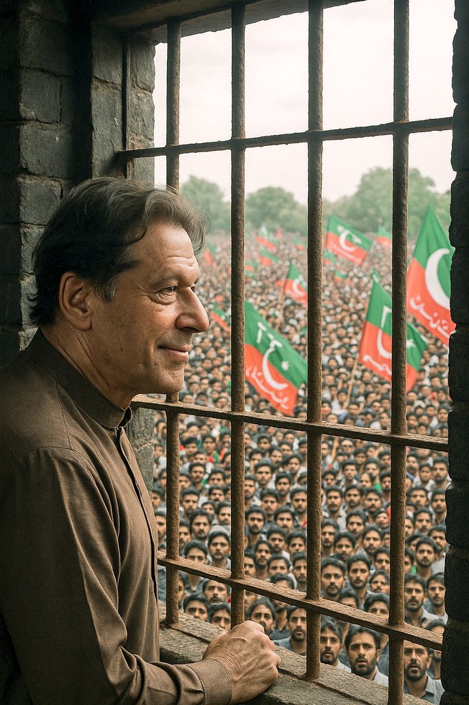 عمران خان ایک اکیلا شخص صرف آزاد ھے۔ باقی پورا پاکستان قید میں ھے۔ 

#ہم_کھڑے_ہیں_عمران_کیساتھ